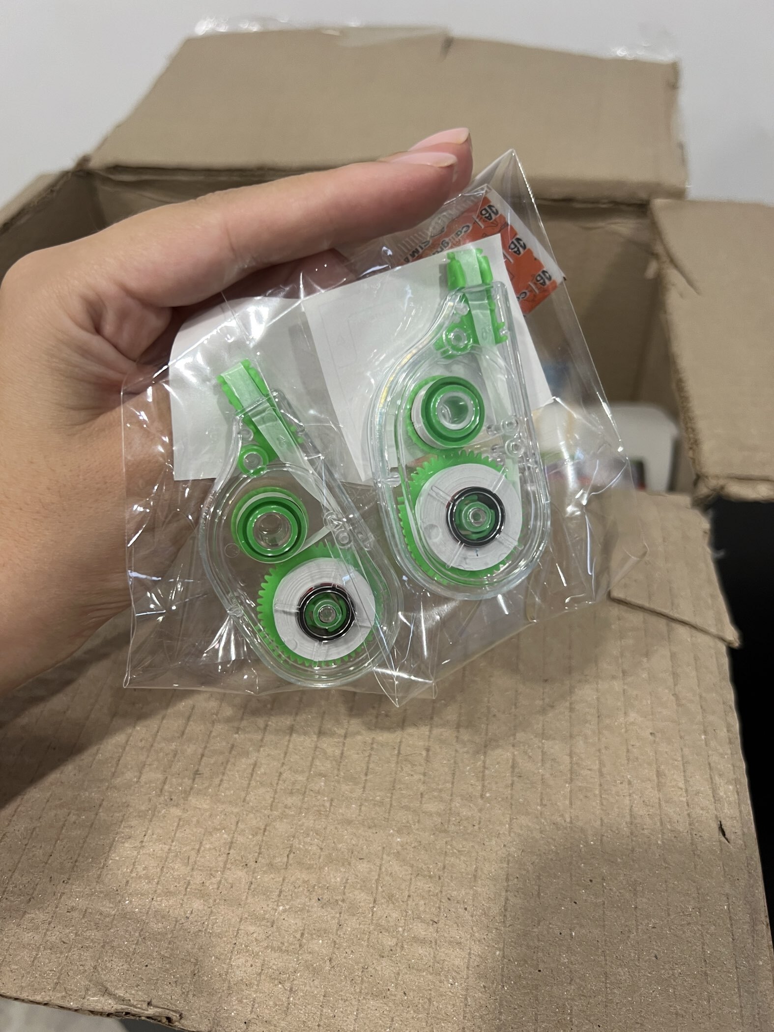 Фотография покупателя товара Корректор-лента 5 м × 5 мм, корпус МИКС - Фото 7