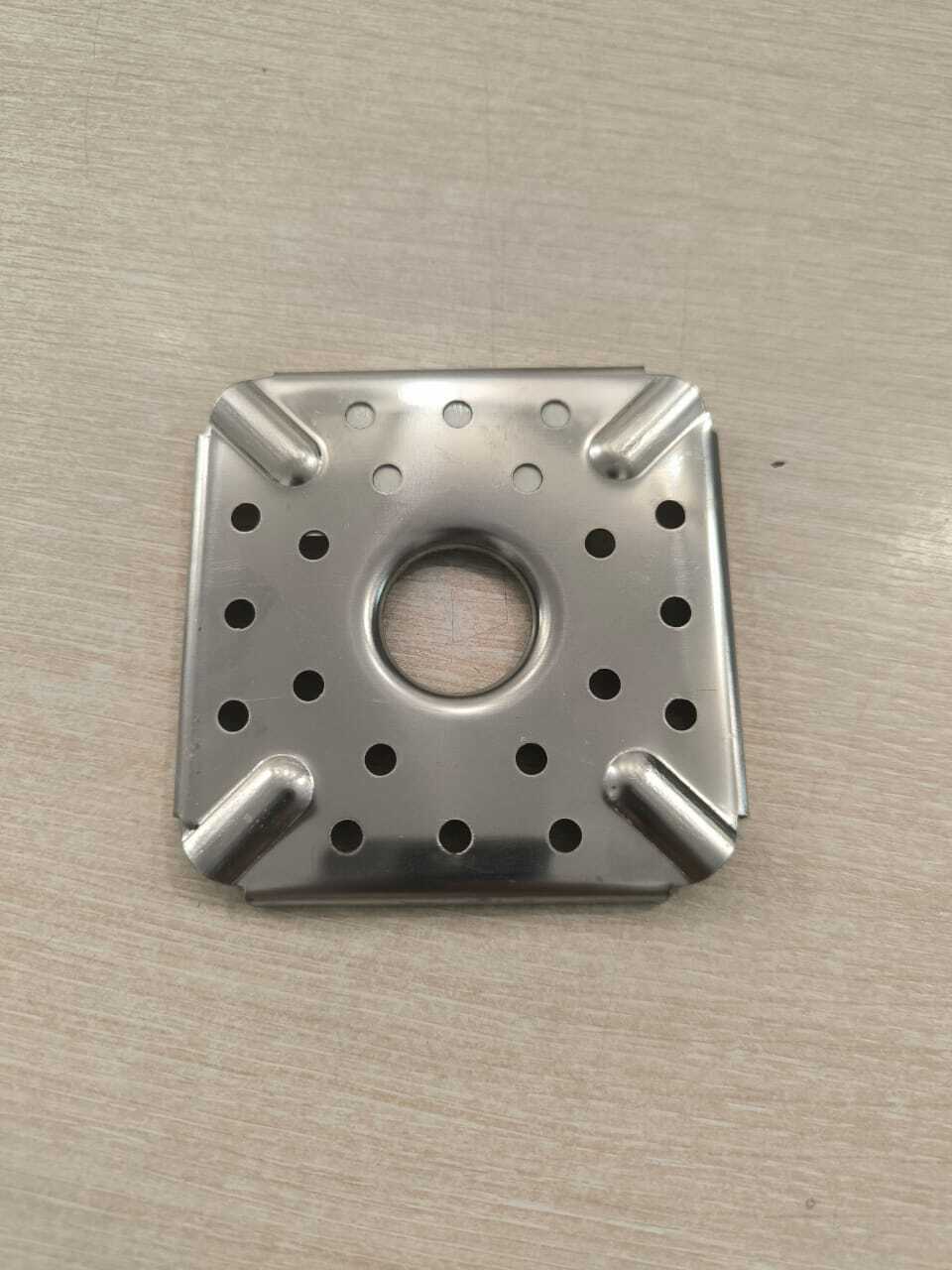 Фотография покупателя товара Рассекатель пламени, 9×9 см, цвет серебристый - Фото 10