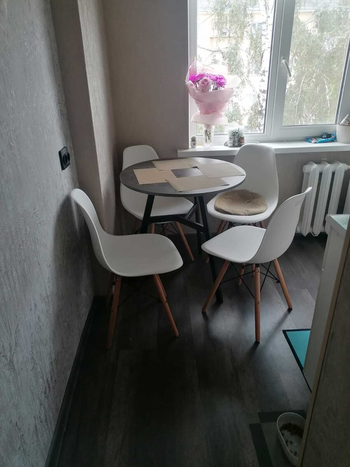 Фотография покупателя товара Стул Eames HYH – A304, с деревянными ножками, с спинкой, цвет белый - Фото 17