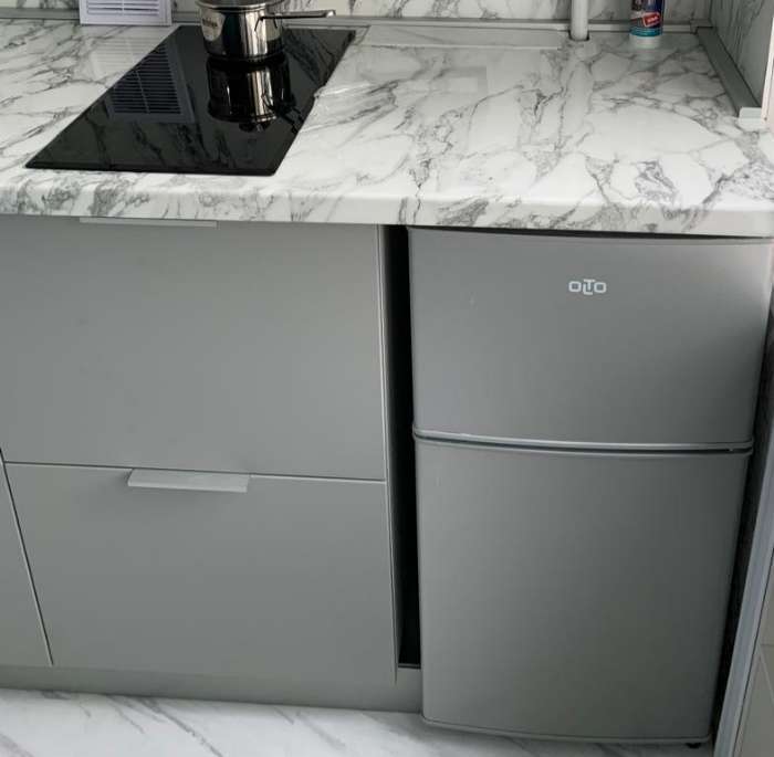 Фотография покупателя товара Холодильник OLTO RF-120T, двухкамерный, класс А+, 118 л, серебристый - Фото 1