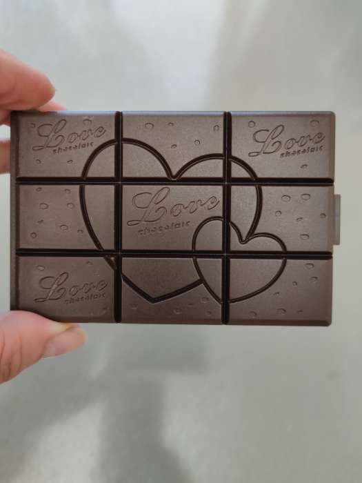 Фотография покупателя товара Зеркало складное «Шоколадное чудо», 7.5×8.5 см, МИКС - Фото 1