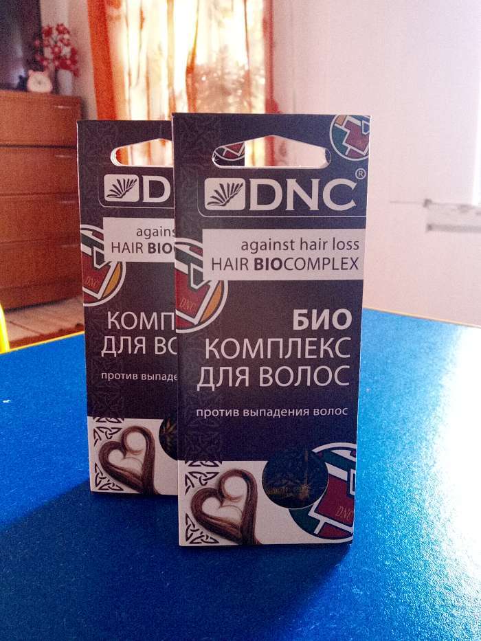 Фотография покупателя товара Биокомплекс против выпадения волос DNC, 3х15 мл - Фото 1