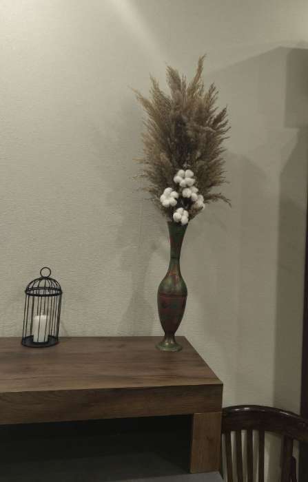 Фотография покупателя товара Сухоцветы «Камыш», h=80 см, (фасовка 5 шт., цена за 1 шт.), бежевые - Фото 6