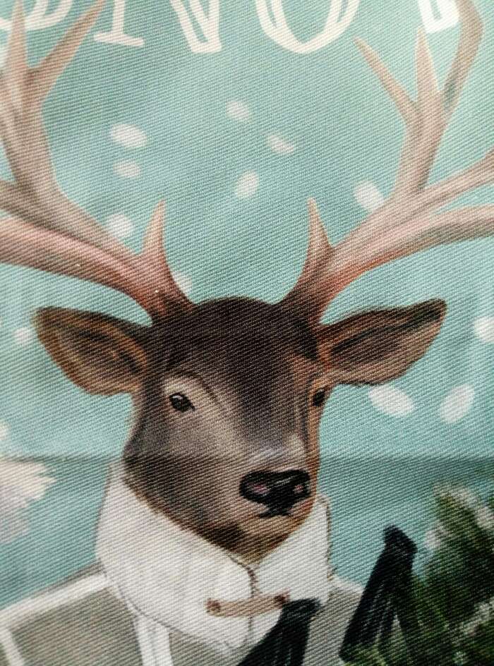 Фотография покупателя товара Полотенце "Этель" Let it snow 40х73 см, 100% хл, саржа 190 гр/м2 - Фото 1