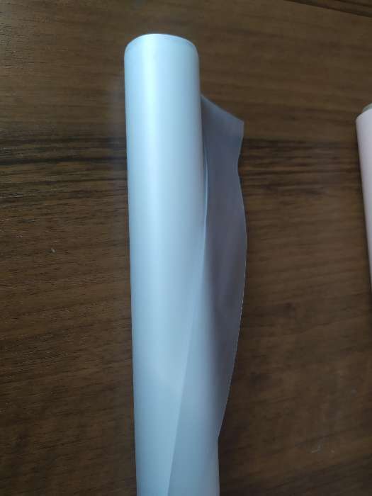 Фотография покупателя товара Пленка для цветов и букетов, матовая, 0.7×14.9 м, 40 мкм - Фото 4