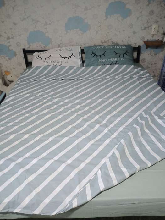 Фотография покупателя товара Комплект: пододеяльник и 2 наволочки Sleepy dream 175*215 см, 50*70 см - 2 шт, 100% хлопок - Фото 3