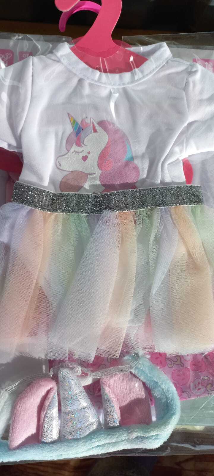 Фотография покупателя товара Одежда для пупса «Единорожка», с аксессуарами - Фото 1