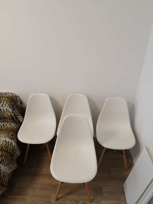 Фотография покупателя товара Стул Eames HYH – A304, с деревянными ножками, с спинкой, цвет белый - Фото 16