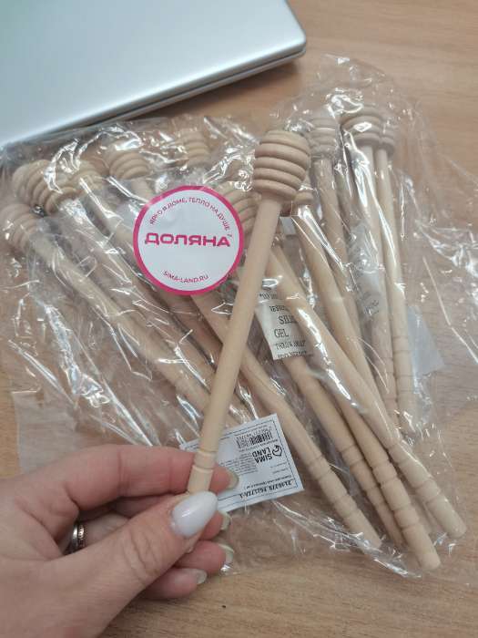 Фотография покупателя товара Ложка для мёда Доляна Honey, 15,5 см - Фото 1