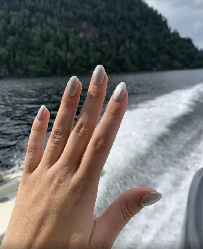 Фотография покупателя товара Гель лак для ногтей, кошачий глаз, трехфазный, 10 мл, LED/UV, серебристый (58) - Фото 1