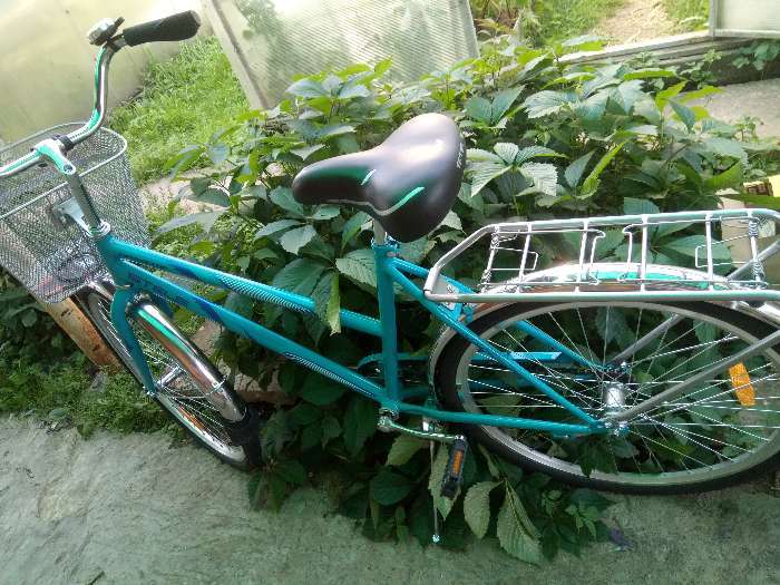 Фотография покупателя товара Велосипед 26" Stels Navigator-200 Lady, Z010, цвет бирюзовый, размер рамы 19"