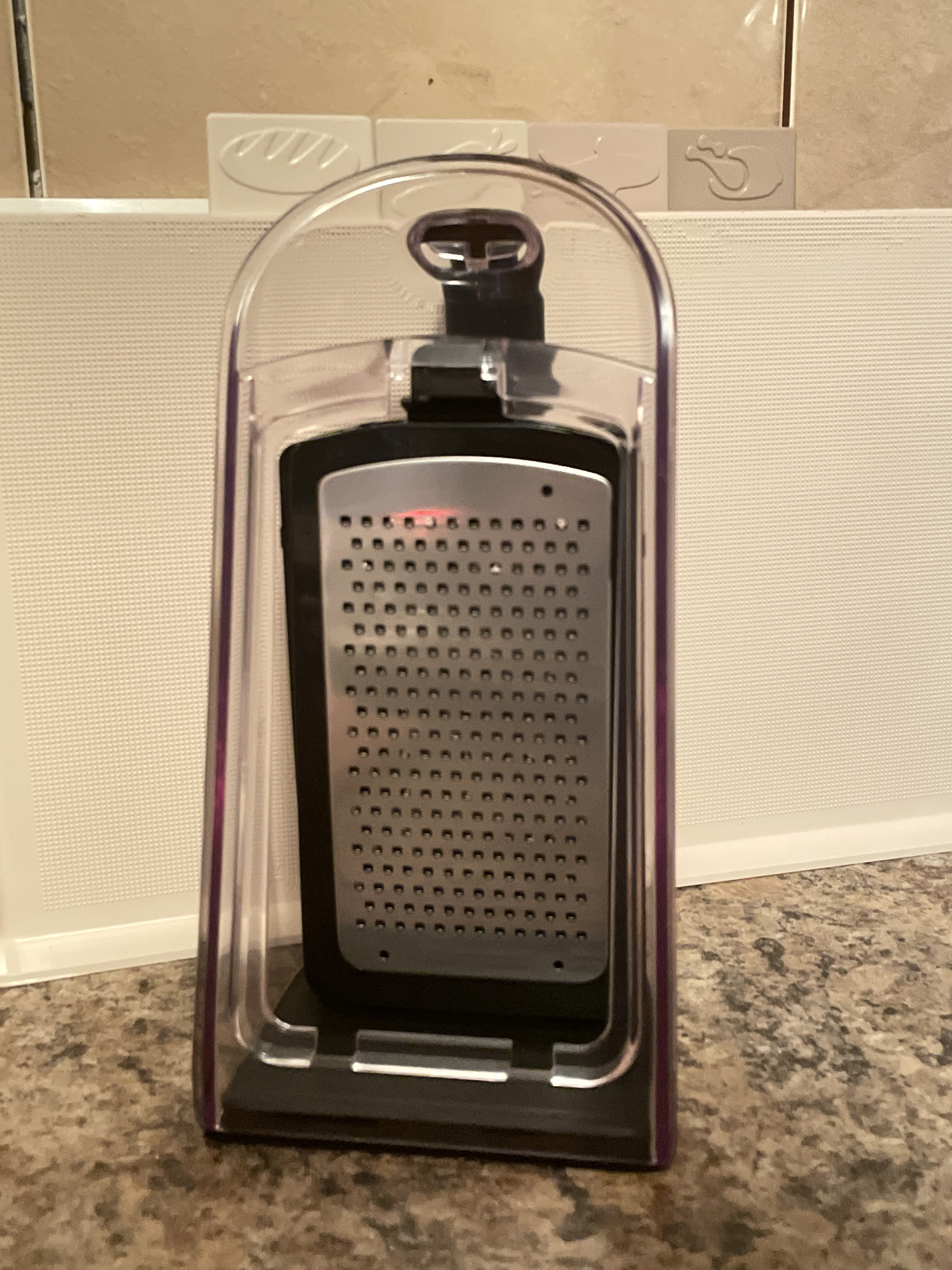 Фотография покупателя товара Терка кухонная Magistro Gretta, 3 лезвия в комплекте, противоскользящее основание - Фото 2