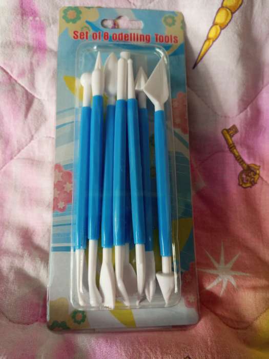 Фотография покупателя товара Набор стеков для лепки из глины, пластилина, пластики, 8 штук, МИКС - Фото 5