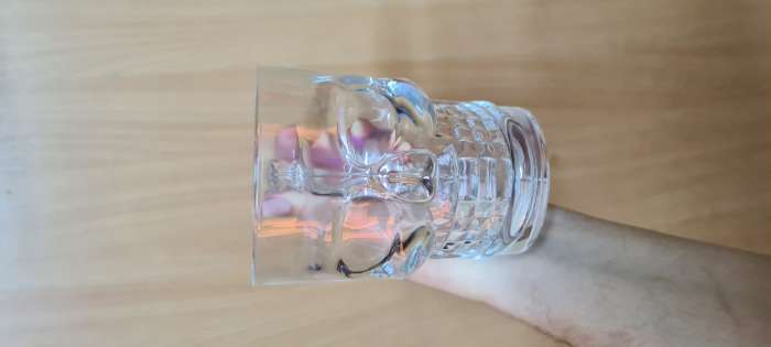 Фотография покупателя товара Пивная кружка «Череп. Хэллоуин», 500 мл, стекло, прозрачная - Фото 3