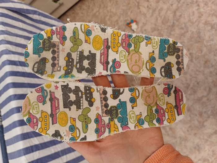 Фотография покупателя товара Стельки для обуви, антибактериальные, универсальные, 26-36 р-р, 23,5 см, пара, цвет МИКС - Фото 8