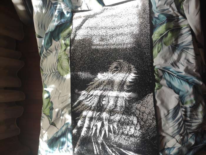 Фотография покупателя товара Полотенце махровое Этель «Мифический дракон», 50×90 см, 100% хлопок, 420 г/м², чёрно-белое - Фото 1