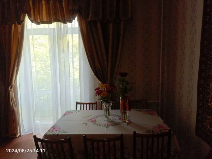 Фотография покупателя товара Скатерть Доляна Рeonies flowers 145*215 +/- 3 см, 100% п/э - Фото 2