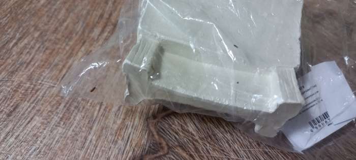 Фотография покупателя товара Фигурка гипс «Ангел на скамейке», перламутр, 8×7×5 см - Фото 4