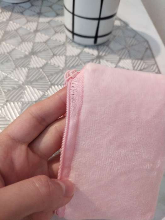 Фотография покупателя товара Кошелек детский для девочки на молнии, плюшевый, Минни Маус и единорог - Фото 4