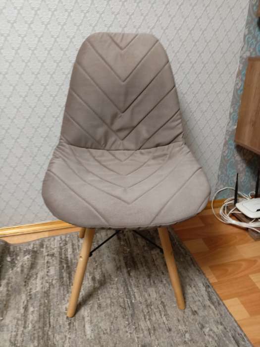 Фотография покупателя товара Стул Eames HYH – A304, с деревянными ножками, с спинкой, цвет белый - Фото 15