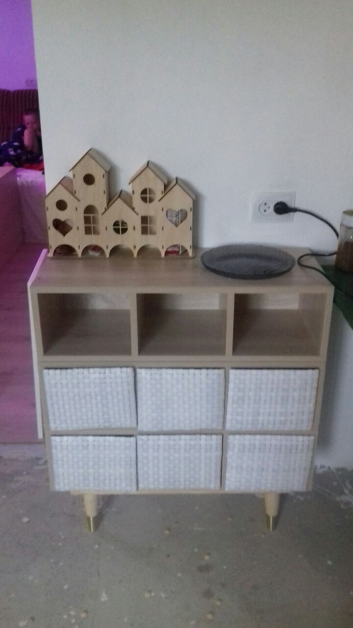 Фотография покупателя товара Чайный домик «Пятикомнатный», заготовка для росписи, декупажа, 43×29×10 - Фото 1