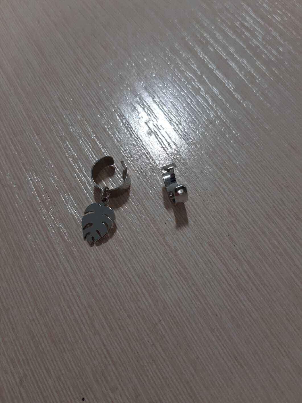 Фотография покупателя товара Серьги «Каффы» природа, набор 3 шт., цвет серебро - Фото 3