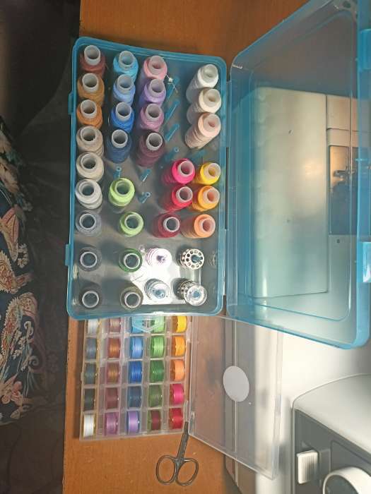 Фотография покупателя товара Набор шпулек в органайзере, d=20 мм, 25 шт., МИКС - Фото 14