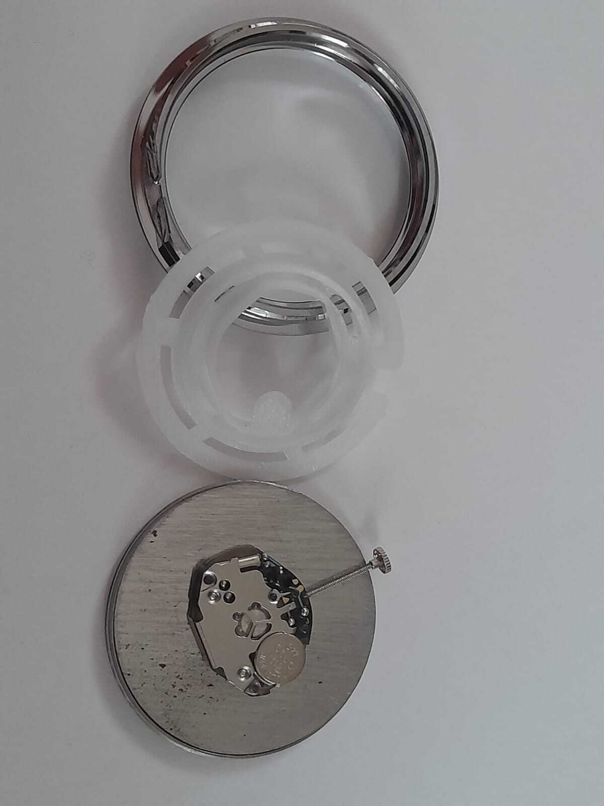 Фотография покупателя товара Часы автомобильные, внутрисалонные, d=4.5 см, синий циферблат - Фото 3