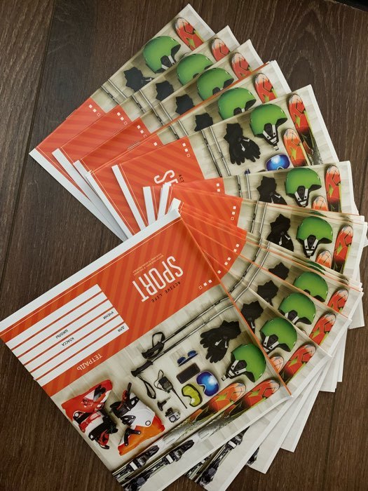 Фотография покупателя товара Тетрадь 18 листов в клетку «Спорт. Active life», обложка мелованный картон, ВД-лак, МИКС - Фото 1