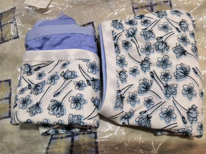 Фотография покупателя товара Набор трусов женских Collorista «Цветы», 2 шт., цвет синий, размер 58 - Фото 3