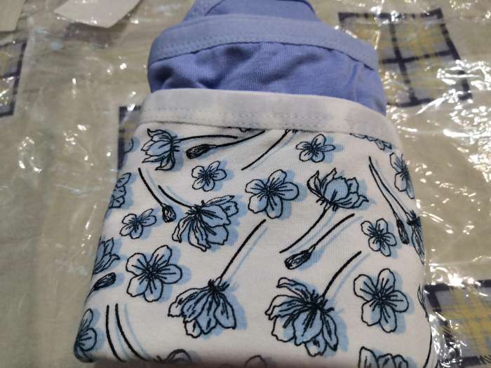 Фотография покупателя товара Набор трусов женских Collorista «Цветы», 2 шт., цвет синий, размер 58 - Фото 4