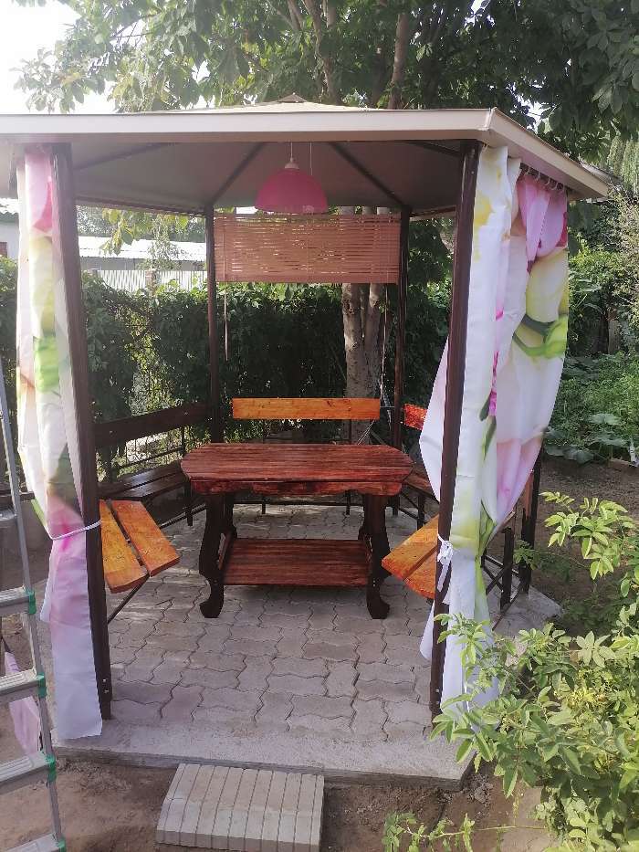 Фотография покупателя товара Жалюзи пластиковые, размер 150×160 см, цвет розовый - Фото 1