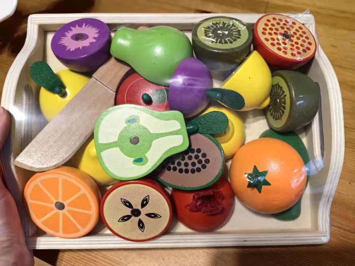 Фотография покупателя товара УЦЕНКА Игровой набор «Корзина с фруктами» - Фото 1