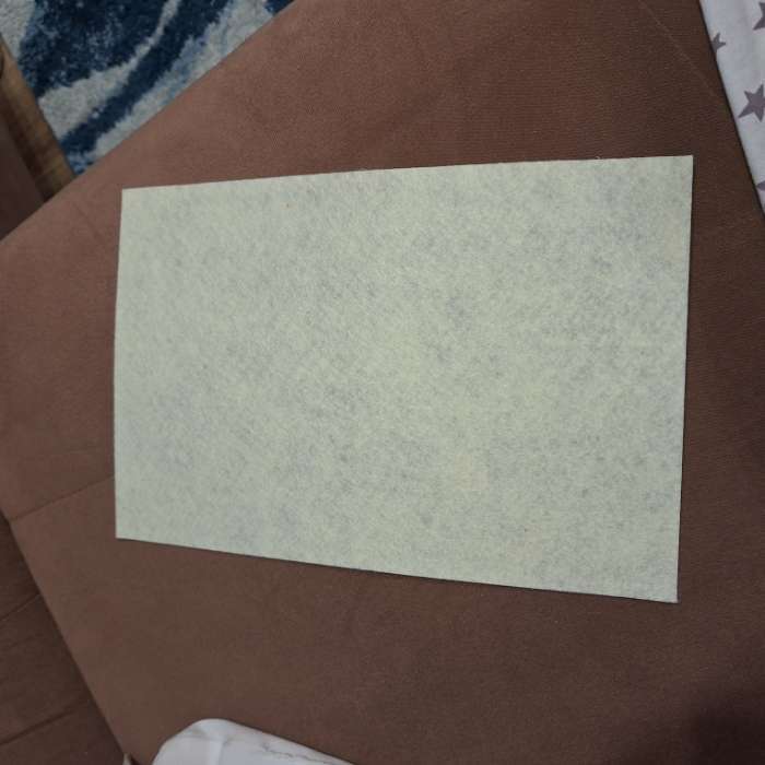 Фотография покупателя товара Фетр жёсткий «Топленое молоко» 1 мм (набор 10 листов) формат А4 - Фото 8