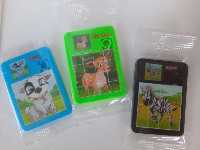 Фотография покупателя товара Головоломка-пятнашки «Звери», виды МИКС - Фото 1