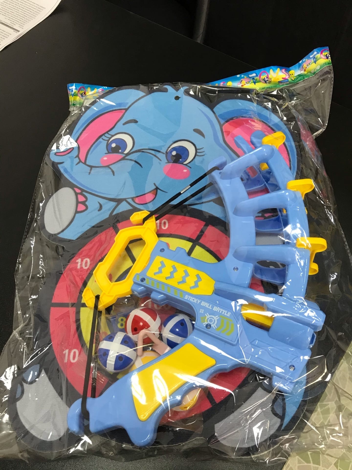 Фотография покупателя товара Дартс «Дед мороз», 3 шарика на липучках, крючок - Фото 7