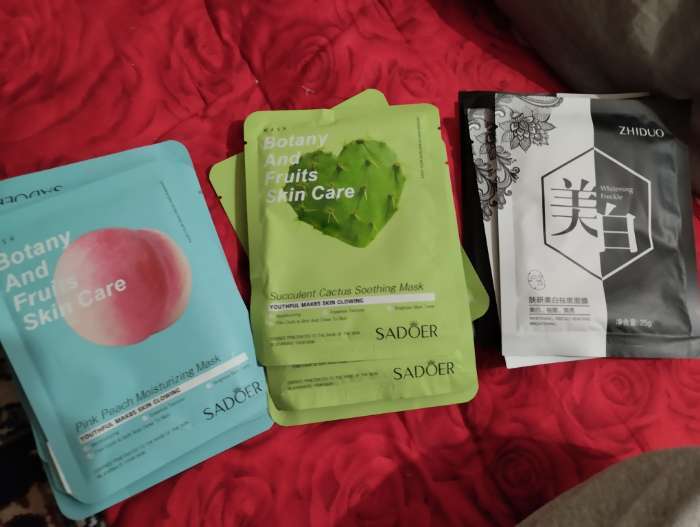 Фотография покупателя товара Маска отбеливающая для лица, с ниацинамидом и бетаином, 25 мл - Фото 1