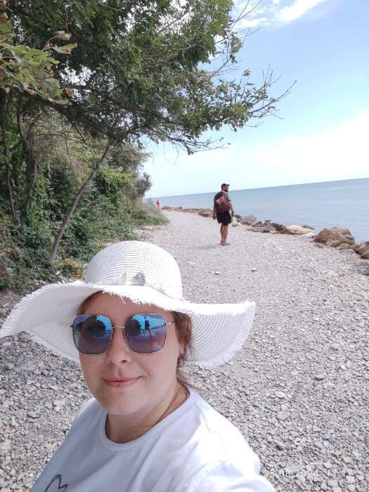 Фотография покупателя товара Шляпа женская MINAKU «Морская», размер 56-58, белая - Фото 1