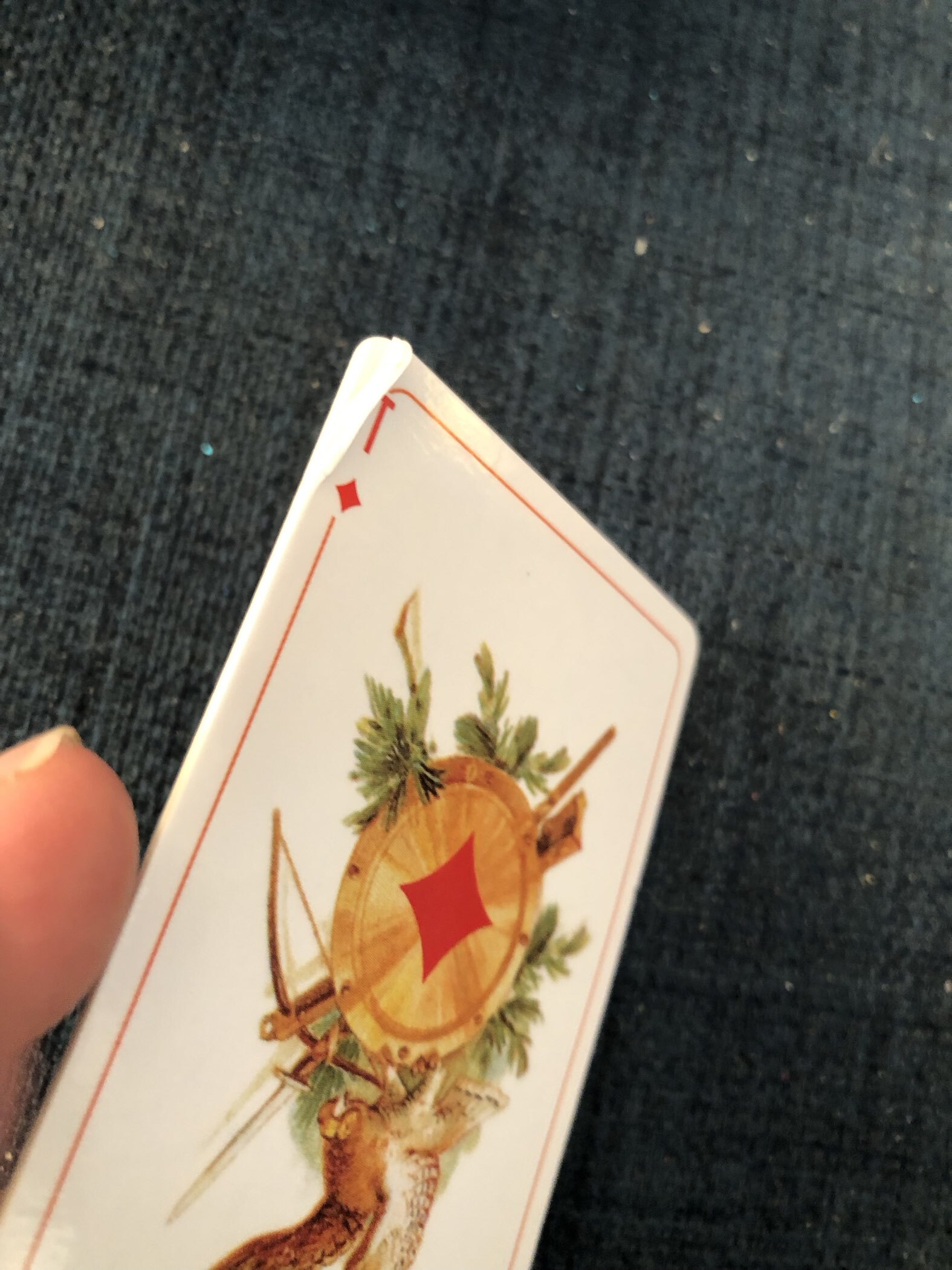 Фотография покупателя товара Карты игральные, подарочные "Русский стиль", 36 шт, карта 8.5 х 6.5 см - Фото 2