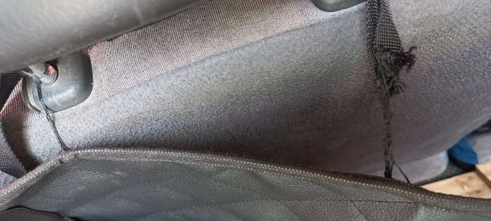 Фотография покупателя товара Органайзер на спинку сиденья в багажник Cartage, экокожа, ромб, черный, 95×40 см - Фото 1