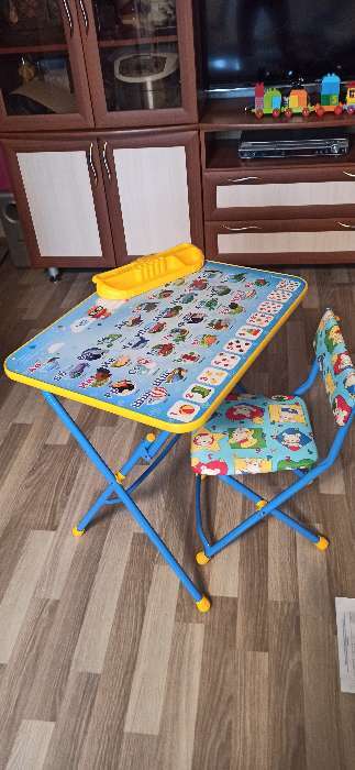 Фотография покупателя товара Комплект детской мебели «Никки. Азбука», складная, МИКС