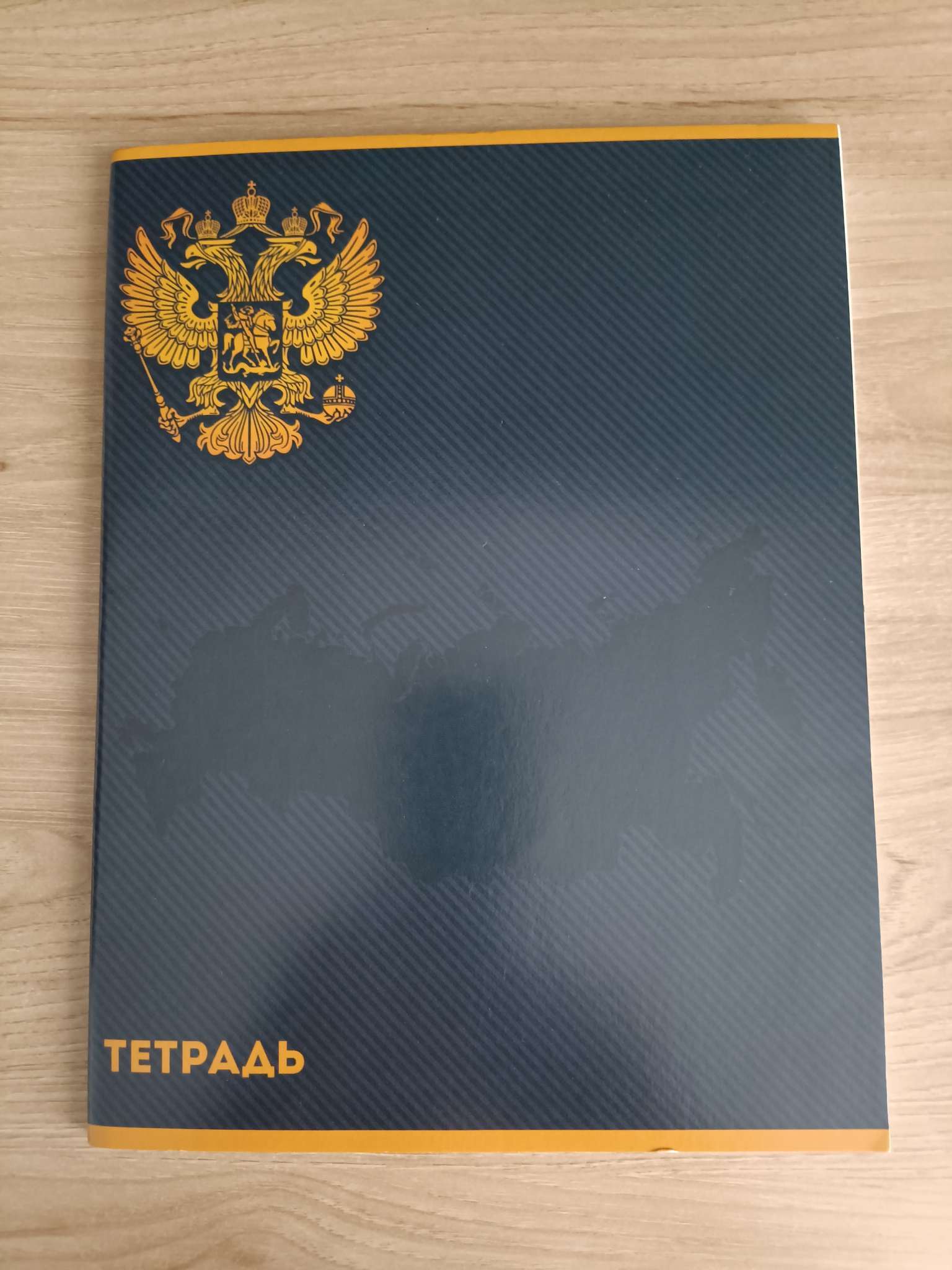 Фотография покупателя товара Тетрадь А4 80 листов в клетку Calligrata "Герб", обложка мелованный картон, глянцевая ламинация, блок офсет - Фото 2
