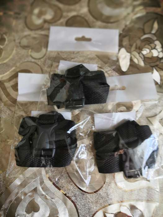 Фотография покупателя товара Держатель для лямок рюкзака: фастекс 20 мм, стропа 1 м, чёрный - Фото 2