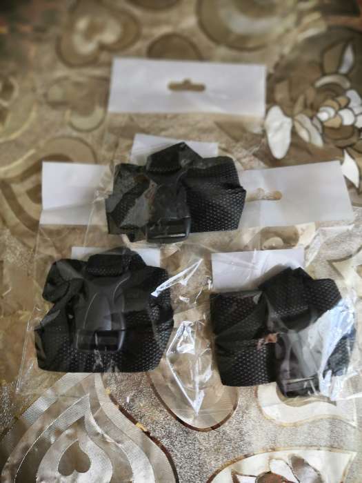 Фотография покупателя товара Держатель для лямок рюкзака: фастекс 20 мм, стропа 1 м, чёрный - Фото 1