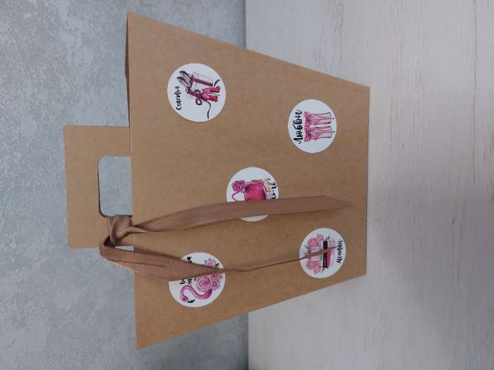 Фотография покупателя товара Коробка - пакет, крафт, 15×15×8 см - Фото 9