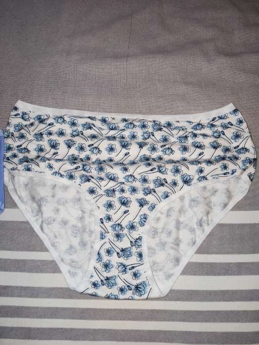 Фотография покупателя товара Набор трусов женских Collorista «Цветы», 2 шт., цвет синий, размер 58 - Фото 1