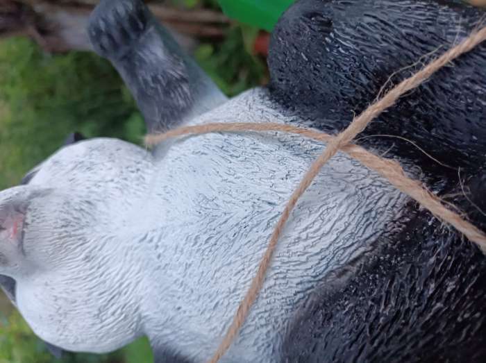 Фотография покупателя товара Подвесной декор "Панда на бамбуке" 24х15х25см - Фото 4