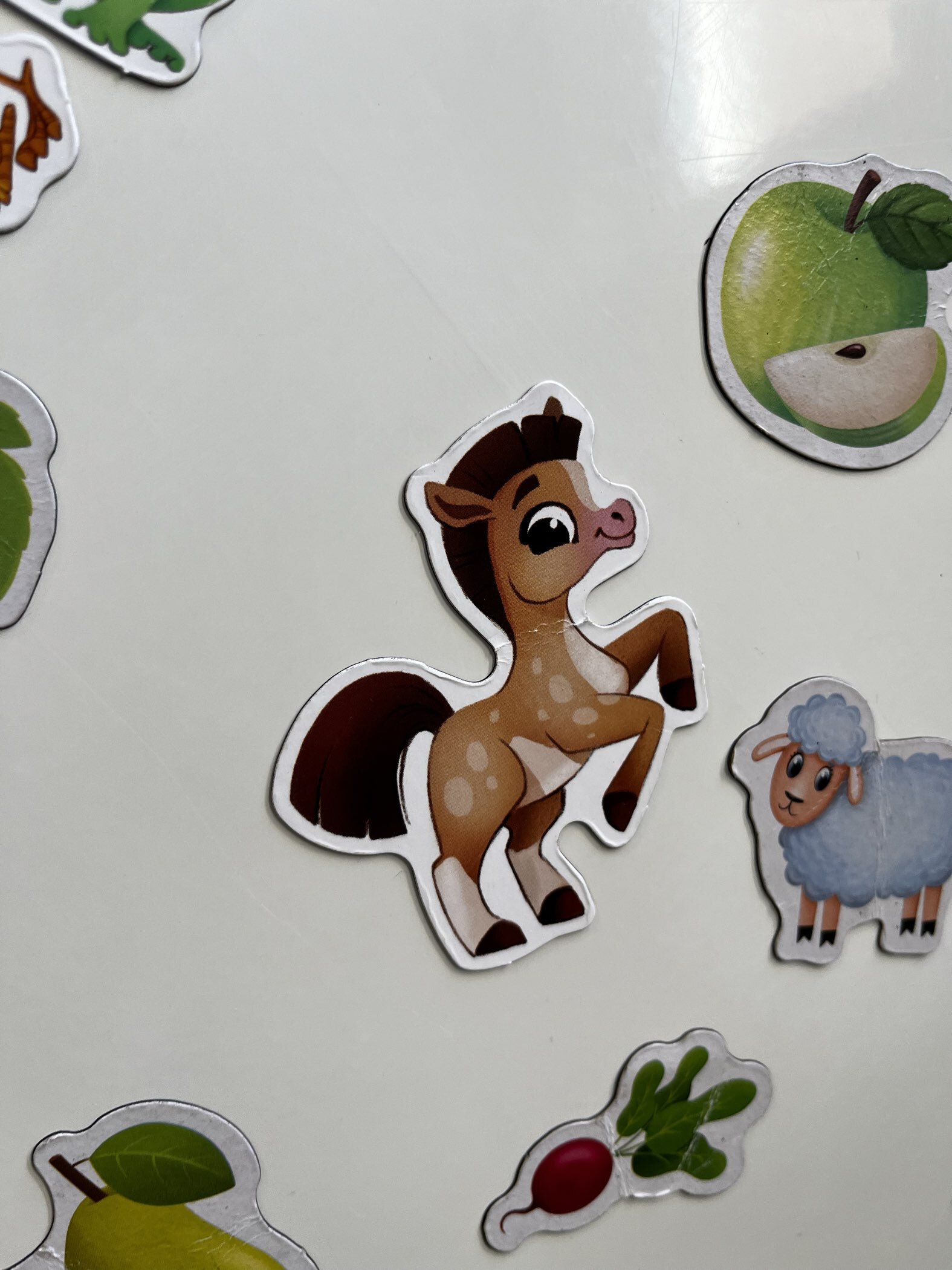 Фотография покупателя товара Настольная игра магнитная «Ферма» - Фото 3