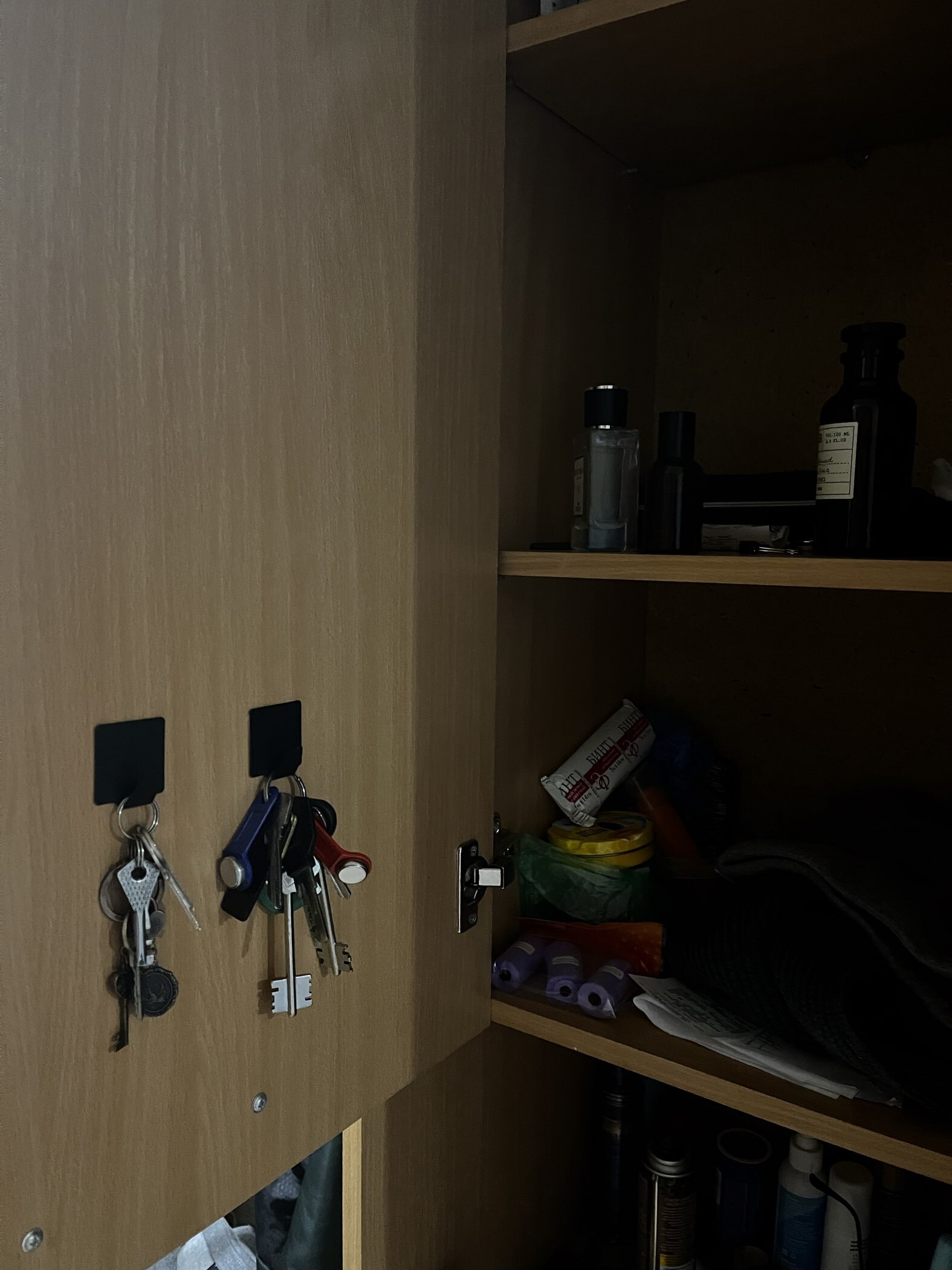 Фотография покупателя товара Крючки самоклеящиеся SAVANNA Black Loft, 6 шт., металл, 3.5×3.8×1.8 см, чёрные - Фото 1