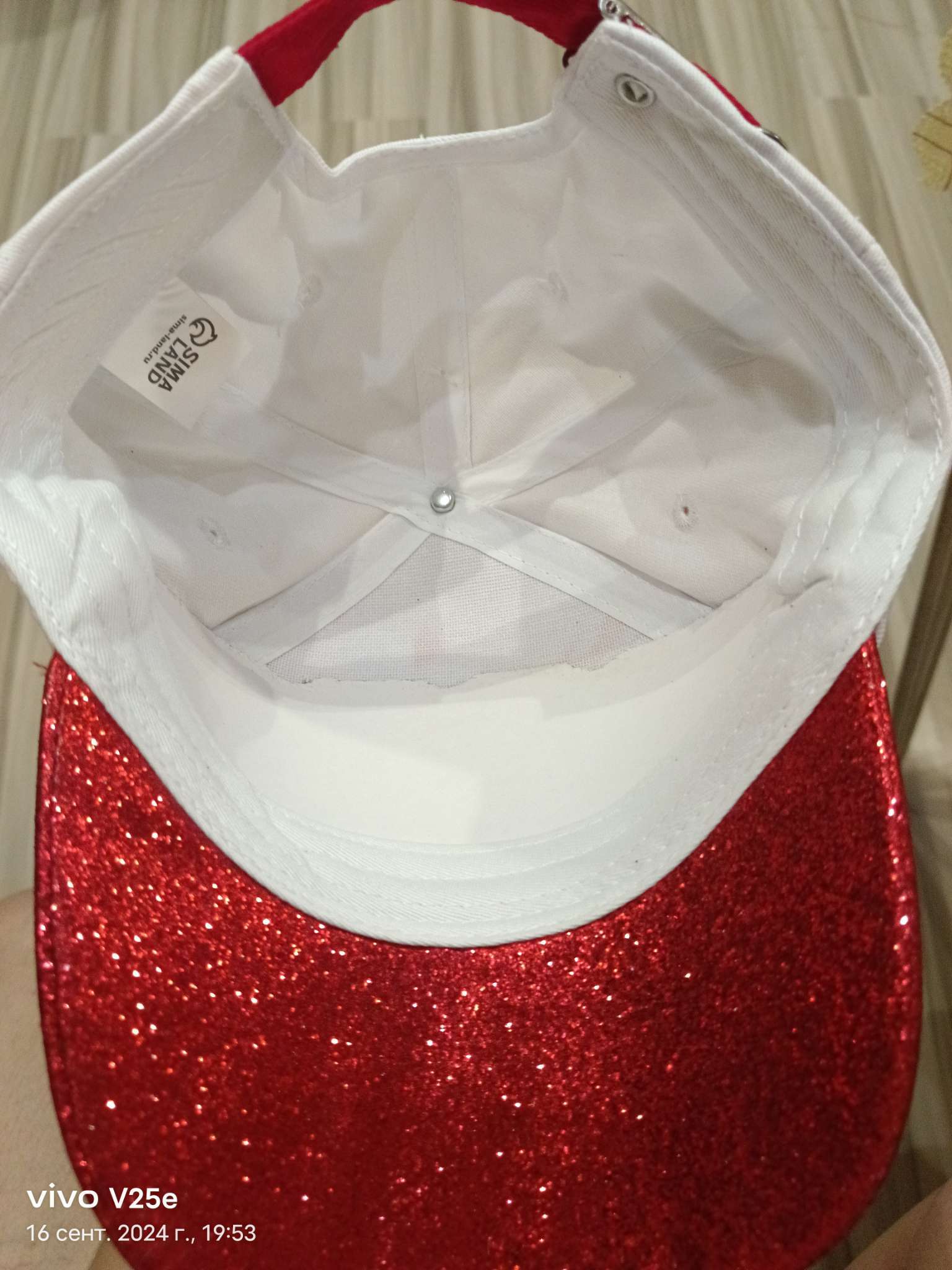 Фотография покупателя товара Кепка детская для девочки Cool girl, цвет белый, р-р 52-54 - Фото 1